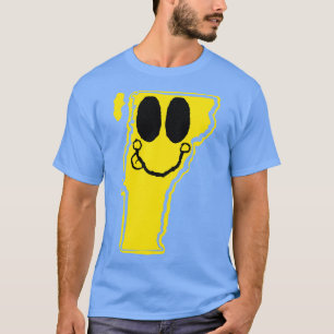 Camiseta Vermont Happy Face com língua a sair