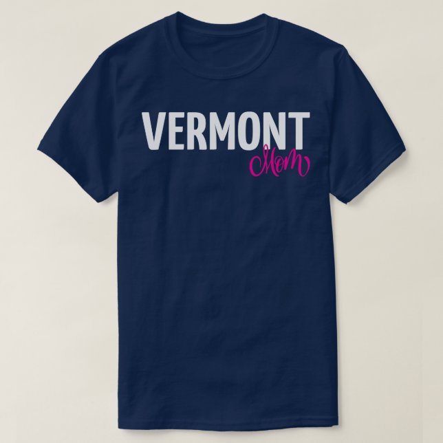 Camiseta Vermont Mãe 1 (Frente do Design)
