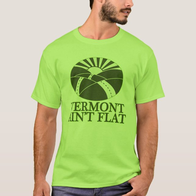 Camiseta Vermont não é liso (Frente)