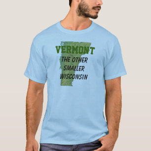 Camiseta Vermont: O outro Wisconsin menor