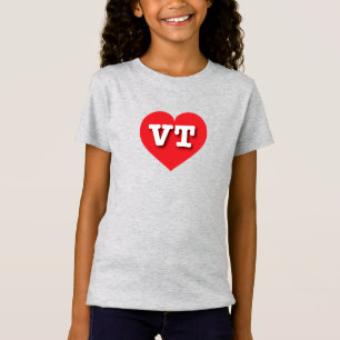 Camiseta Vermont Red Heart - Eu amo a TV