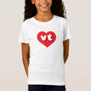 Camiseta Vermont Red Heart - Eu amo vt