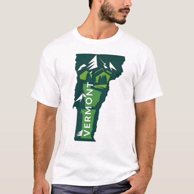 Camiseta Vermont T-Shirt V03 (Frente)