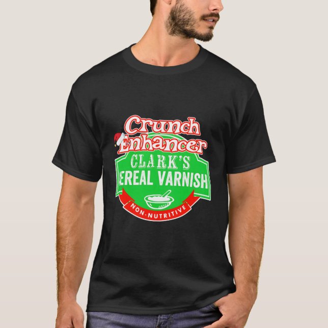 Camiseta Verniz Cereal De Clark Não Nutritivo (Frente)
