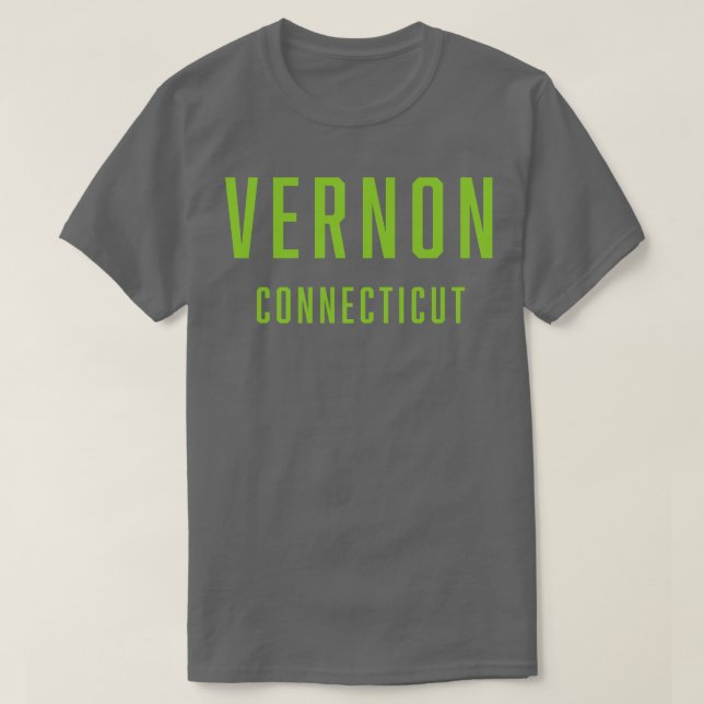 Camiseta Vernon Connecticut TShirt (Frente do Design)