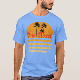 Camiseta Vero Beach, FL Vintage Retro T-Shirt 70s