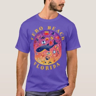 Camiseta Vero Beach Florida Cut Sea Life Souvenir