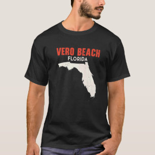 Camiseta Vero Beach Florida EUA State America Viagem Florid