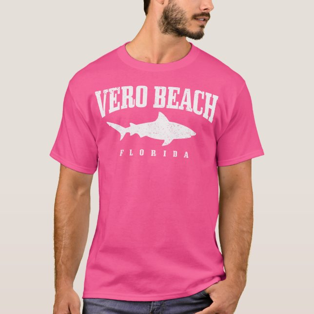 Camiseta Vero Beach Scuba Diver Shark Diving (Frente)