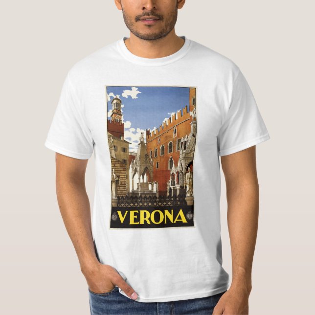 Camiseta Verona Itália - vestuário (Frente)
