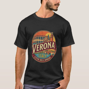 Camiseta Verona Itália Viagem Lembrança Presente Cidade Man