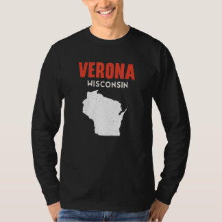 Camiseta Verona USA State America Travel Montanan Helena