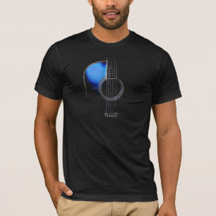 Camiseta Vers 2 de Guitarra Acústica Azul (ver not