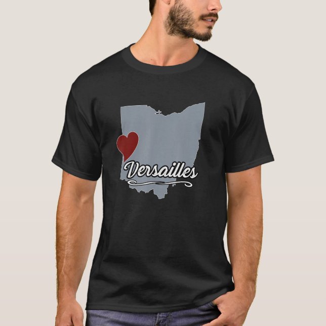 Camiseta Versailles  Ohio OH City State USA  Cute Souvenir (Frente)