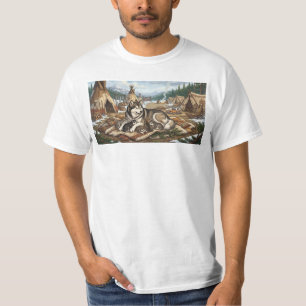 Camiseta Versão 1 da Mãe Malamute