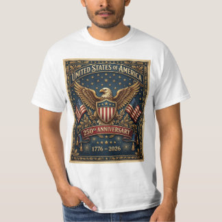 Camiseta Versão 250 anos da América 1