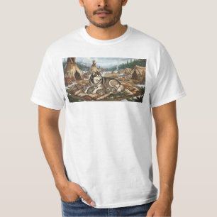 Camiseta Versão 2 da Mãe Malamute