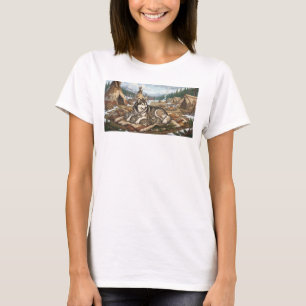 Camiseta Versão 2 da Mãe Malamute
