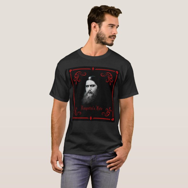 Camiseta Versão 2 do destino de Rasputin (Frente Completa)