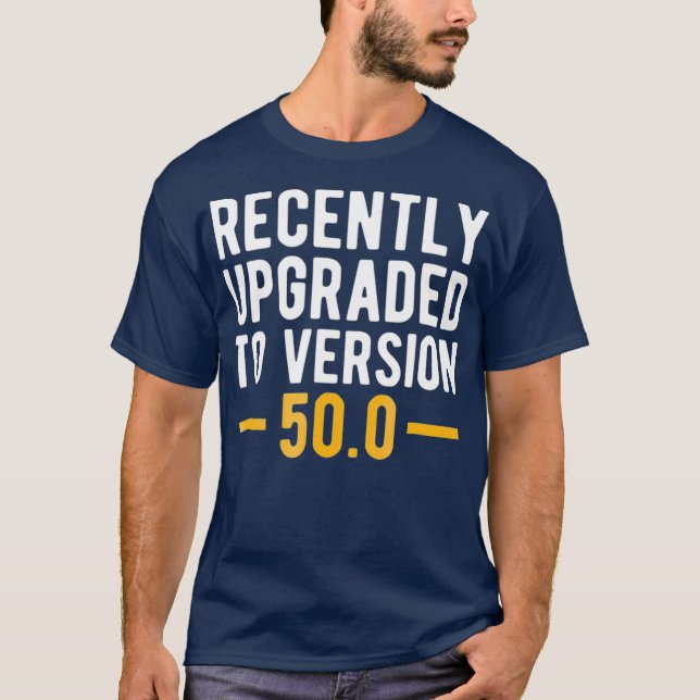Camiseta Versão 500 50º Aniversário Presente 50 Anos (Frente)