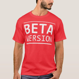 Camiseta versão beta
