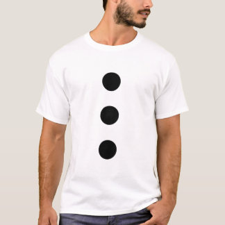 Camiseta Versão de 3 furos do Jim T-Shirt