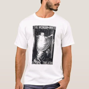 Camiseta Versão de palco 'da mulher em White