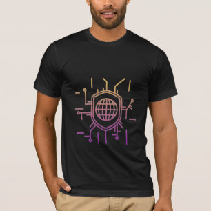 Camiseta Versão do Hacker