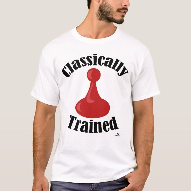 Camiseta Versão do Jogo de Tabuleiro com Treinamento Clássi (Frente)
