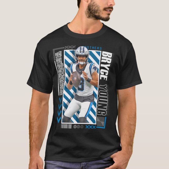 Camiseta Versão em Papel Bryce Young (Frente)