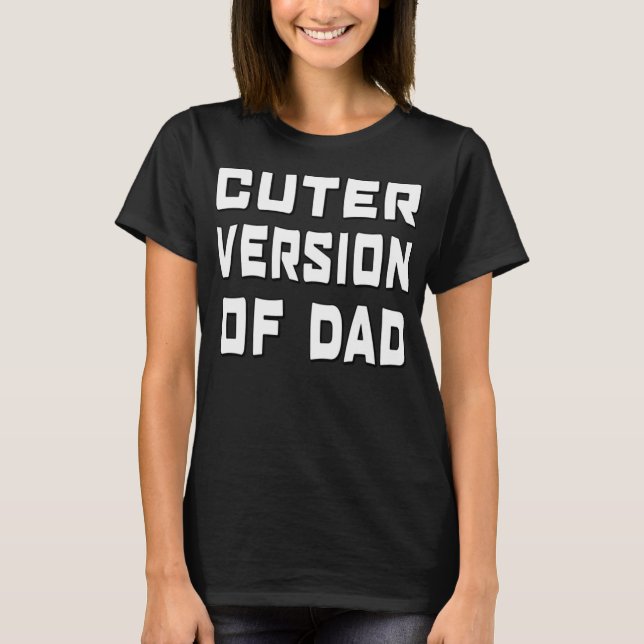 Camiseta Versão engraçada do Pai (Frente)