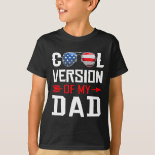 Camiseta Versão Mais Fria do meu Pai Pulsa Pai&#; s Day
