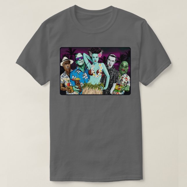 Camiseta Versão Monsters Luau (Frente do Design)