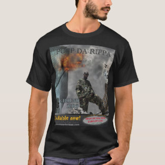 Camiseta Versão preta 1 do ponto zero T