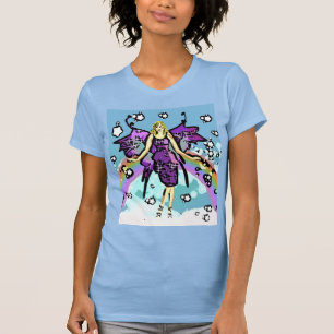 Camiseta Versão Um da Fada do Livro de Quadrinhos
