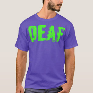 Camiseta Versão verde surda