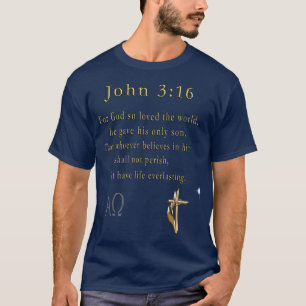 Camiseta Versículo Bíblico