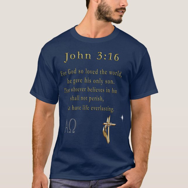 Camiseta Versículo Bíblico (Frente)