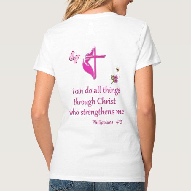 Camiseta versículo bíblico (Verso)