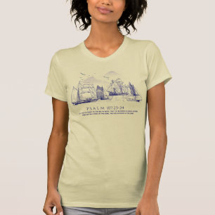Camiseta Versículo Bíblico Costeiro