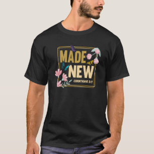 Camiseta Versículo Bíblico Cristão Coríntios 517 Flor Butte