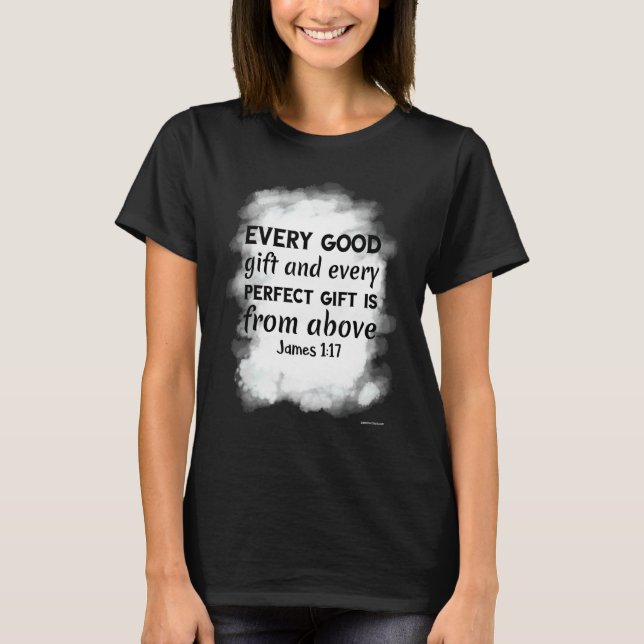 Camiseta Versículo Bíblico Igreja Cristã Deus Jesus Religio (Frente)