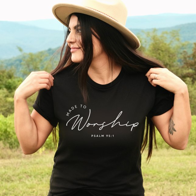 Camiseta Verso da Bíblia de Script do Culto (Criador carregado)