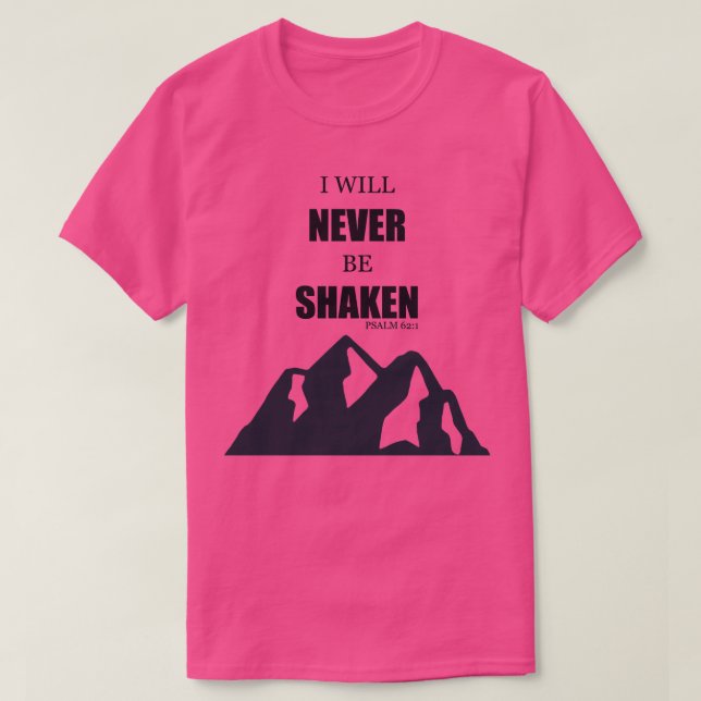 Camiseta Verso da Bíblia Psalm 621 (Frente do Design)