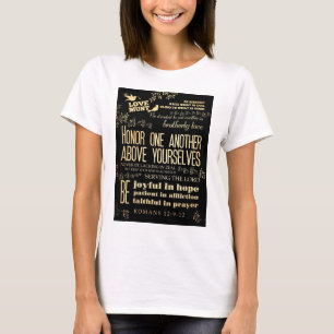Camiseta Verso escritural cristão da bíblia - 12:9 dos