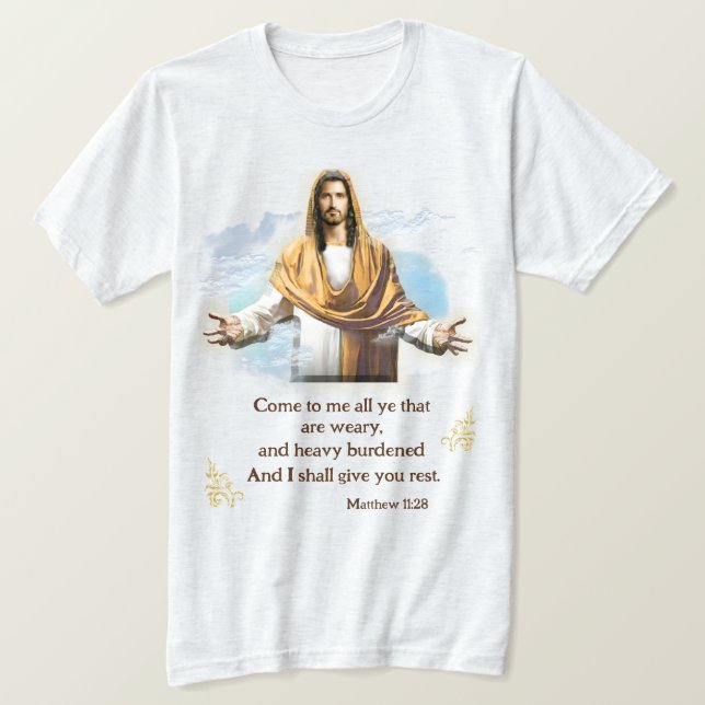 Camiseta Versos de bíblia (Frente do Design)