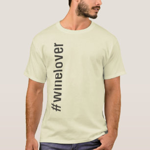 Camiseta Vertical do #winelover