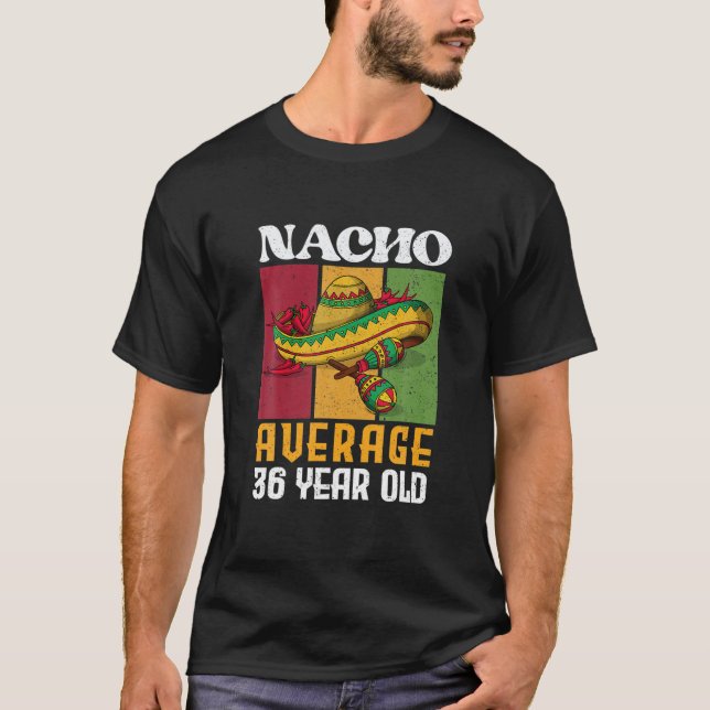 Camiseta Vertro Nacho Média 36 Anos 36 Anos De Idade Cinc.  (Frente)