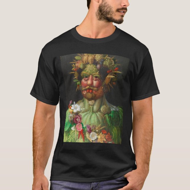 Camiseta Vertumnus 1591 por Giuseppe Arcimboldo (Frente)