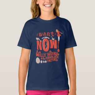Camiseta Veruca Salt - Eu Quero Agora!